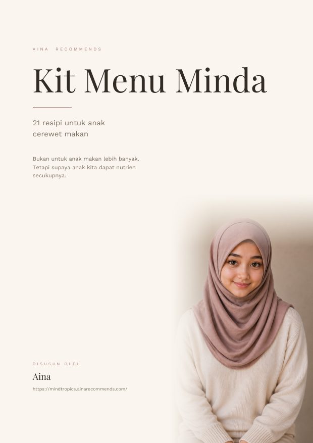 Kit Menu Minda — 21 resipi untuk anak cerewet makan